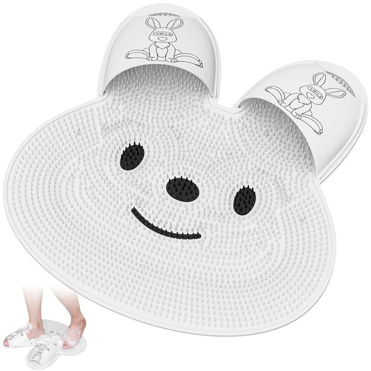 Изключително голяма постелка за почистване на крака под душа