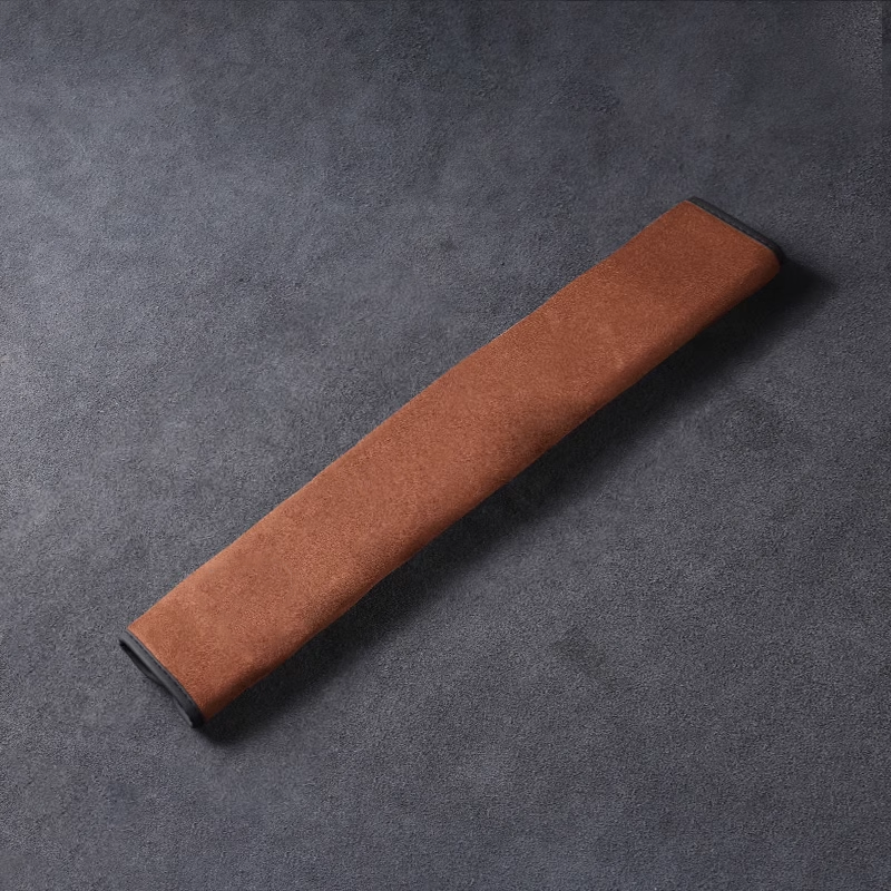 Калъф за предпазен колан от копринена кожа - защита за врата и опция за лого