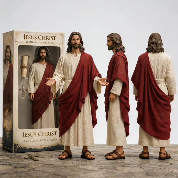 (🎁Последен ден 50% отстъпка)🙏✝️Исус Христос - Лимитирано колекционерско издание, фигурка в мащаб 1/6