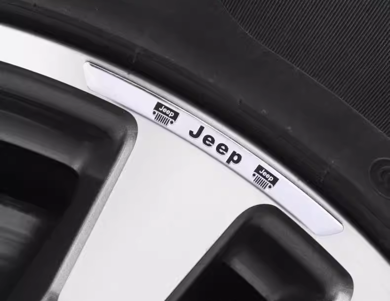 Гореща разпродажба ✨50% отстъпка ✨3D стикер за метална джанта с личност (4 бр.)