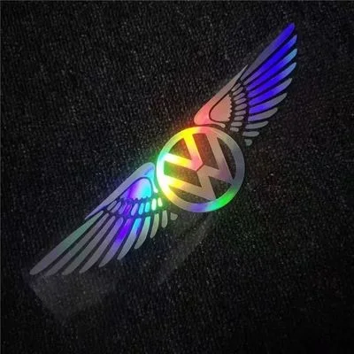 3D nalepka za avto, laserska, angelova krila ✧4 kosi✧