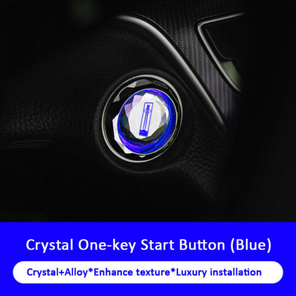 Promoție excelentă🔥Reducere de 49%🔥Buton de protecție cu cristal cu o singură cheie pentru pornire