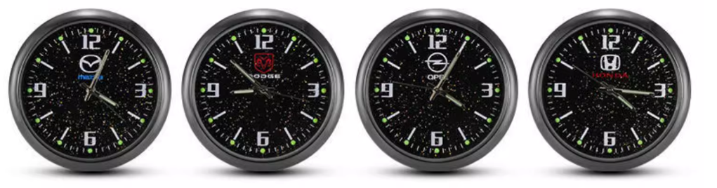 Гореща разпродажба ✨50% отстъпка ✨Светящ кварцов часовник за кола