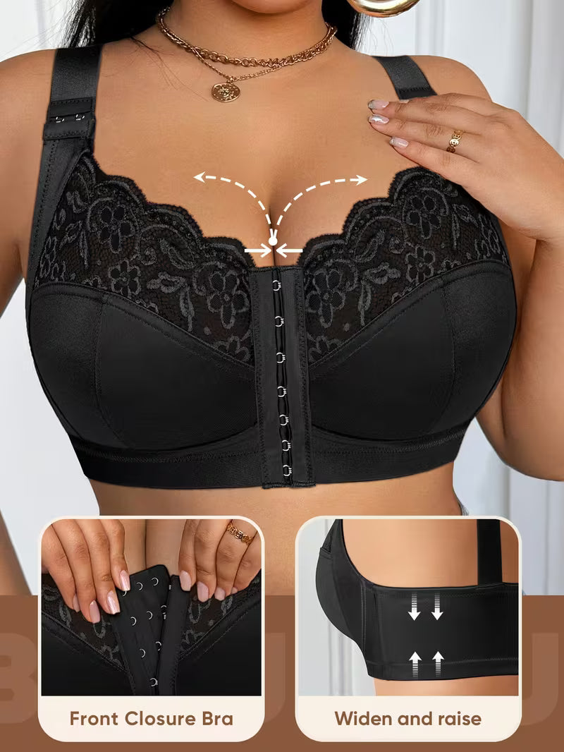 👙TRIUMPH – [4 szt.]🔥Biustonosz damski o 50% pełnym pokryciu dla kobiet o większych rozmiarach – Biustonosze plus size o wyrazistych proporcjach