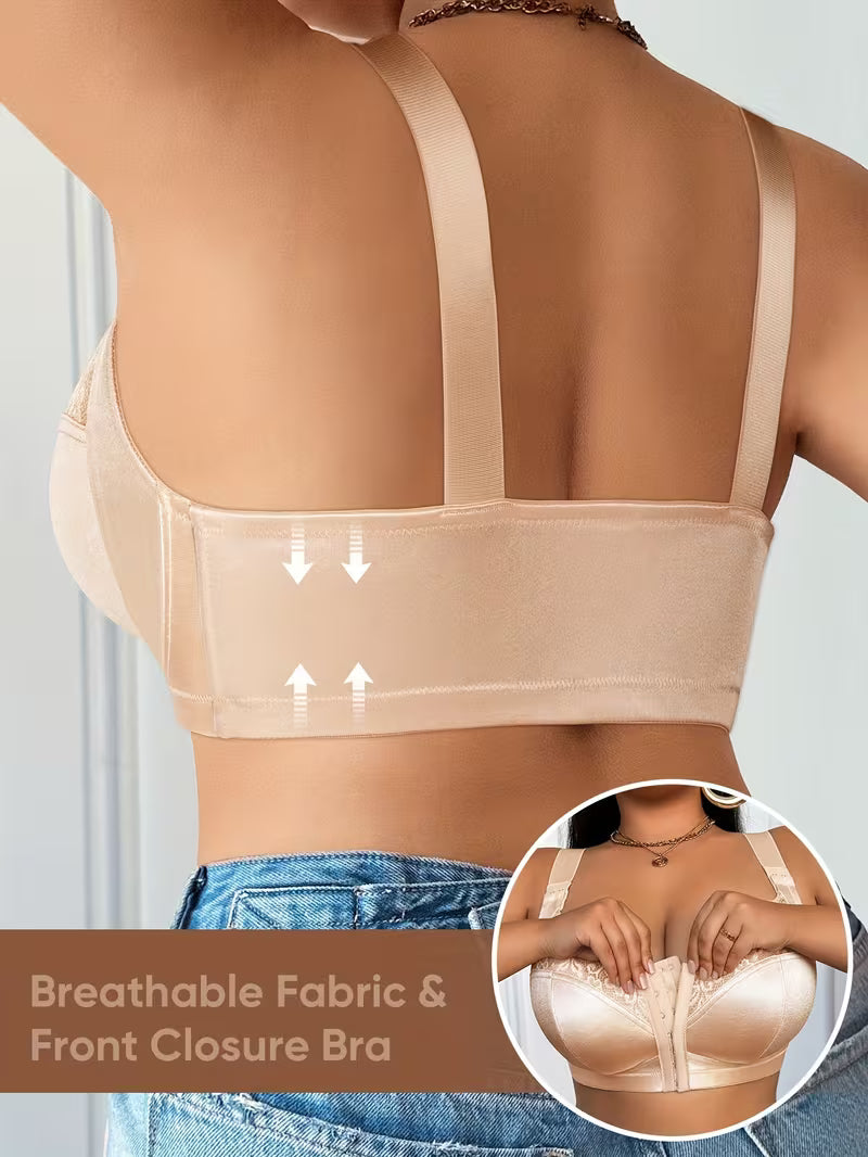 👙TRIUMPH – [4 szt.]🔥Biustonosz damski o 50% pełnym pokryciu dla kobiet o większych rozmiarach – Biustonosze plus size o wyrazistych proporcjach