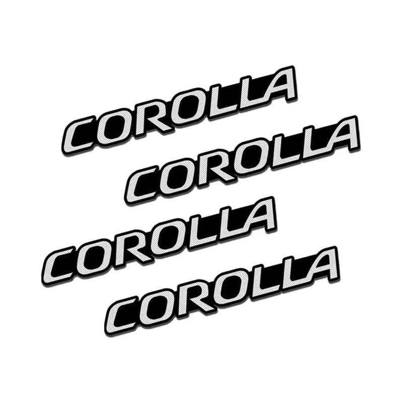 Гореща разпродажба ✨50% отстъпка ✨3D креативни декоративни стикери с лого на кола 🎉4 бр.🎉