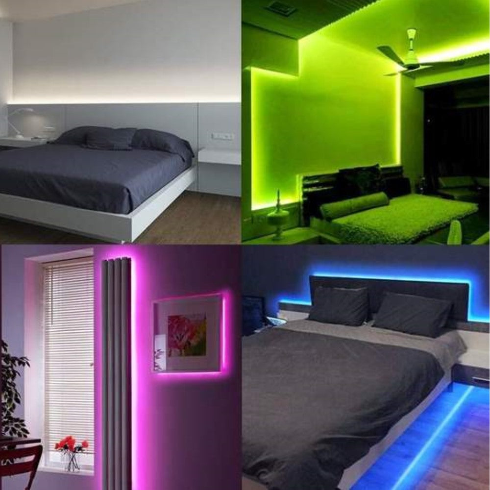 LED лента RGB-W 5м с дистанционно