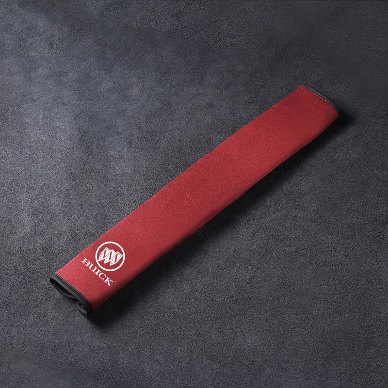 Калъф за предпазен колан от копринена кожа - защита за врата и опция за лого