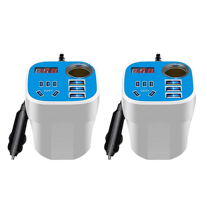 Автомобилен конвертор тип Cup Inverter QC Charger