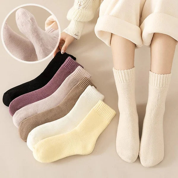 🍁Zimske termo nogavice z debelejšim robom in flis podlogo