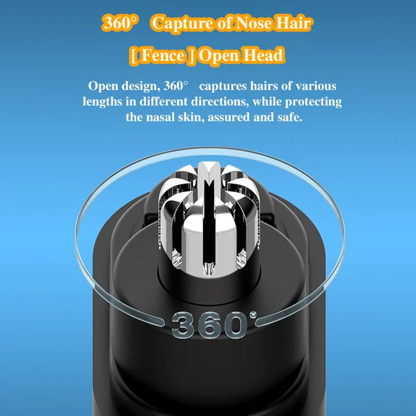 📟 Преносим тример за косми в носа 👃 безболезнен и прецизен