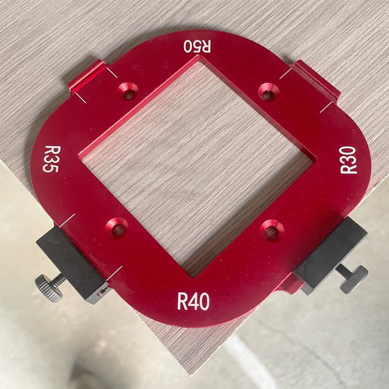 📐 Szablon kątowy 4 w 1 – pozycjoner sprężynowy | Do obróbki drewna i metalu 🔩🛠️