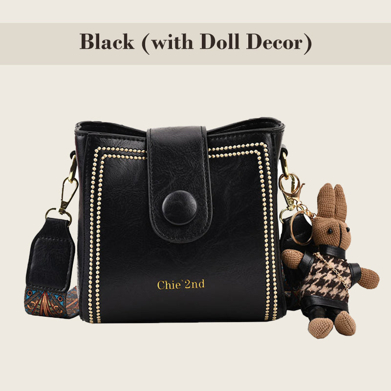 👜Torba v vintage stilu s širšim nastavljivim trakom
