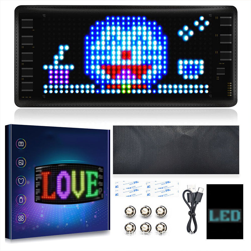 [Ekskluzywna produkcja] 🔥Lampa samochodowa Devil's Eye LED Soft Screen