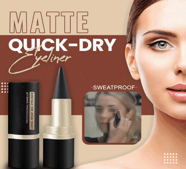 【✨Kupite 1, dobite 1 brezplačno】😍Hitrosušeči mat eyeliner