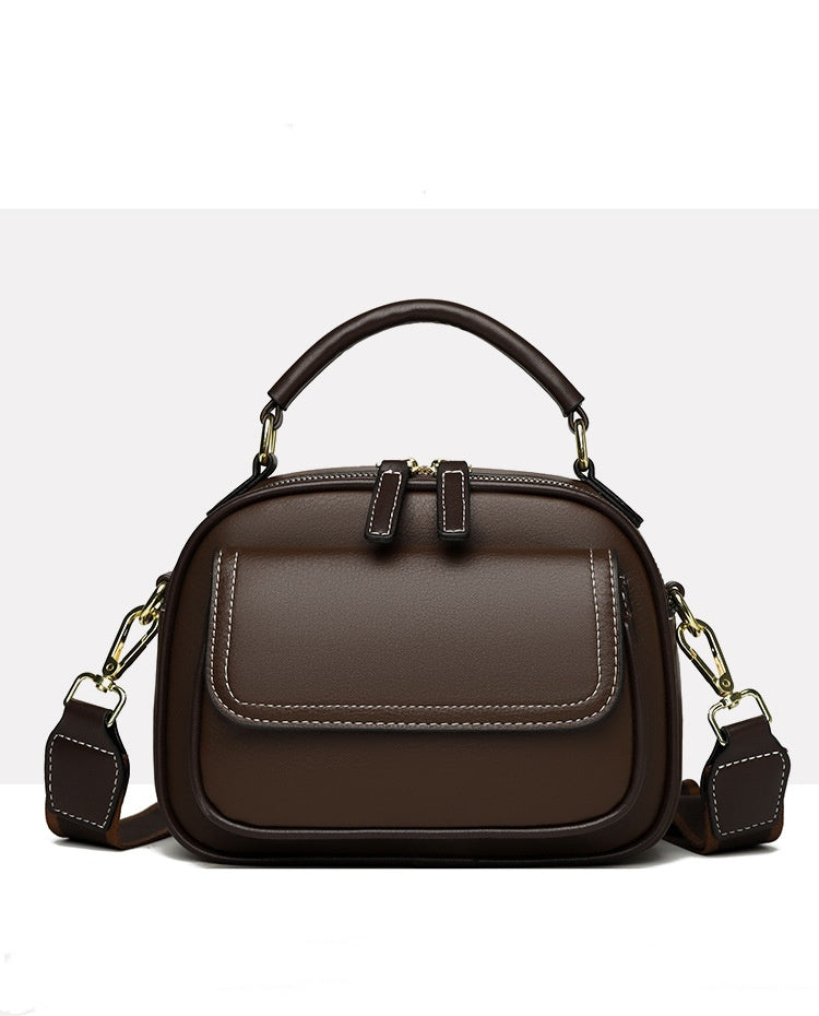 【🎊Нови продукти 30% отстъпка】👜Елегантна двупластова чанта за през рамо с широка презрамка