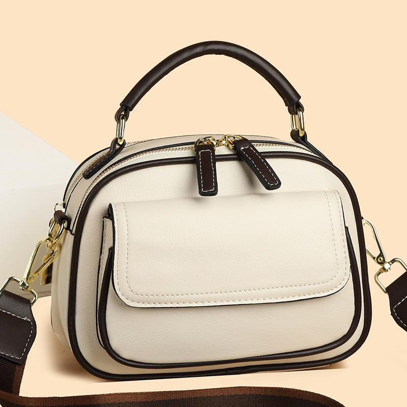 【🎊Нови продукти 30% отстъпка】👜Елегантна двупластова чанта за през рамо с широка презрамка