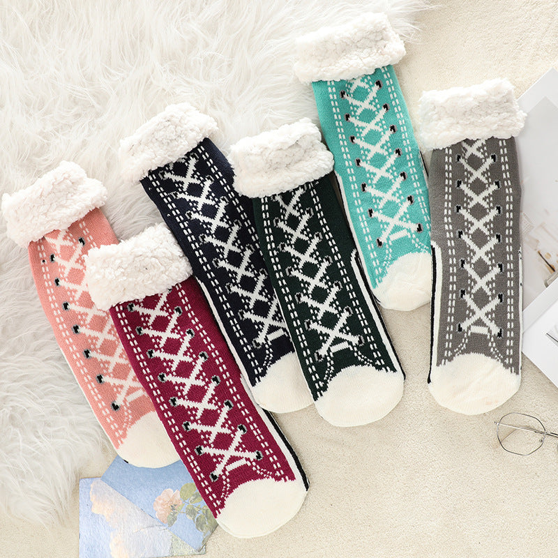 ✨Oferta zimowa💖Ultra grube domowe skarpetki wykonane z kaszmiru