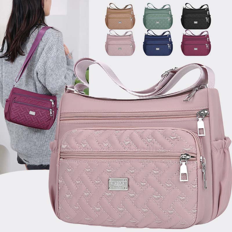 Damska modna, lekka, wodoodporna torba typu cross body