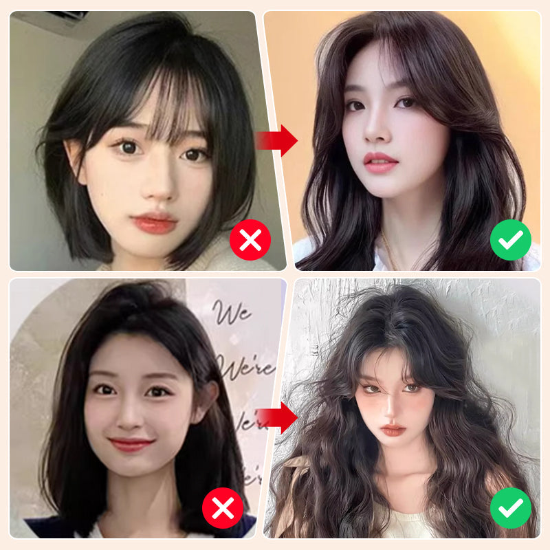 💖 50% ОТСТЪПКА СЕГА! 💁 Дамска дълга вълниста перука с градиент - естествен вид, регулируема шапка, термоустойчиви влакна за ежедневна прическа 🌟📦