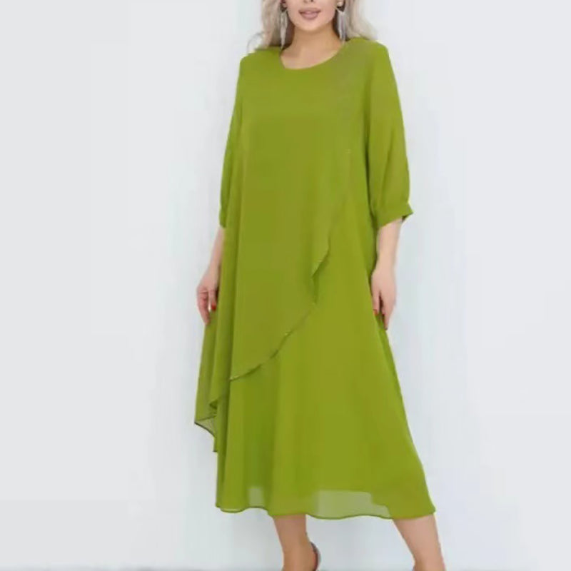 🌸Eleganckie sukienki szyfonowe z warstwami dla kobiet