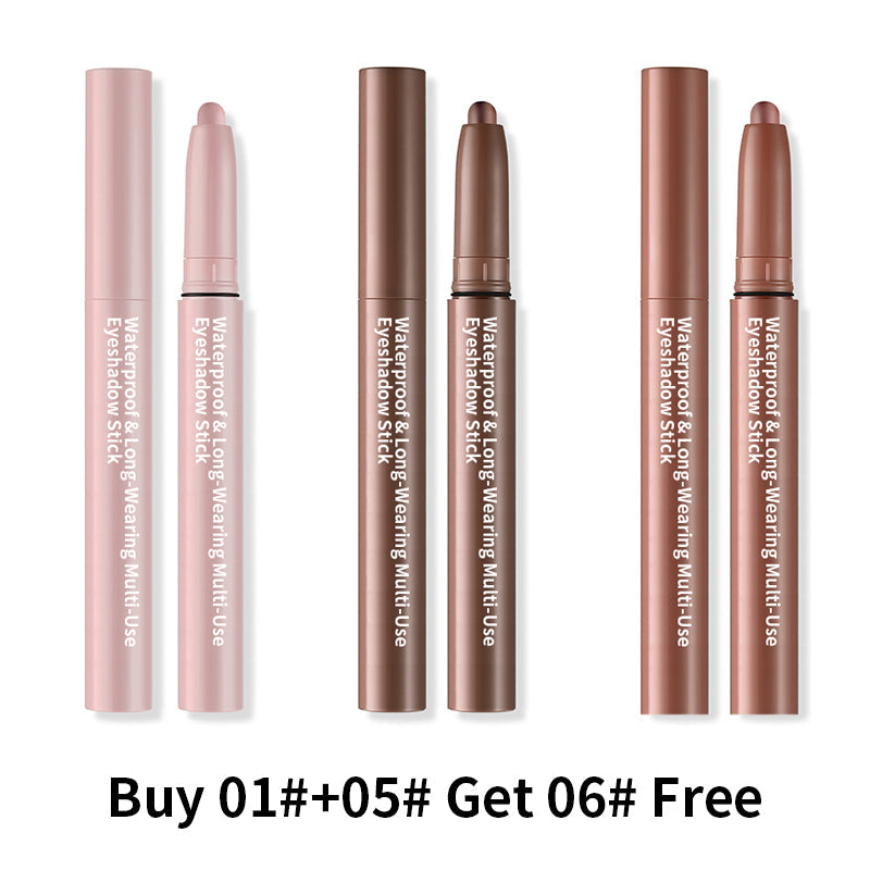 💗Kup 1, a 2 dostaniesz gratis💗Perłowy matowy wielokolorowy rozmazany cień do powiek w kredce