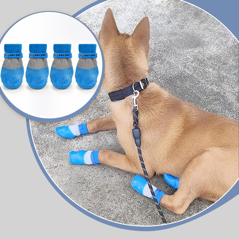 🐶2 чифта непромокаеми чорапи за кучета с неплъзгащи се елементи