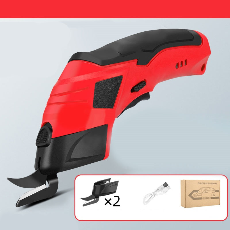 ✂️ Przenośne, ręczne, akumulatorowe, elektryczne nożyczki do cięcia tkanin