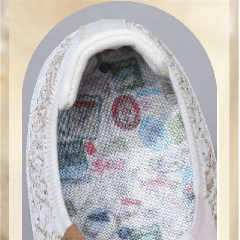 Дамски нехлъзгави плетени обувки за ходене