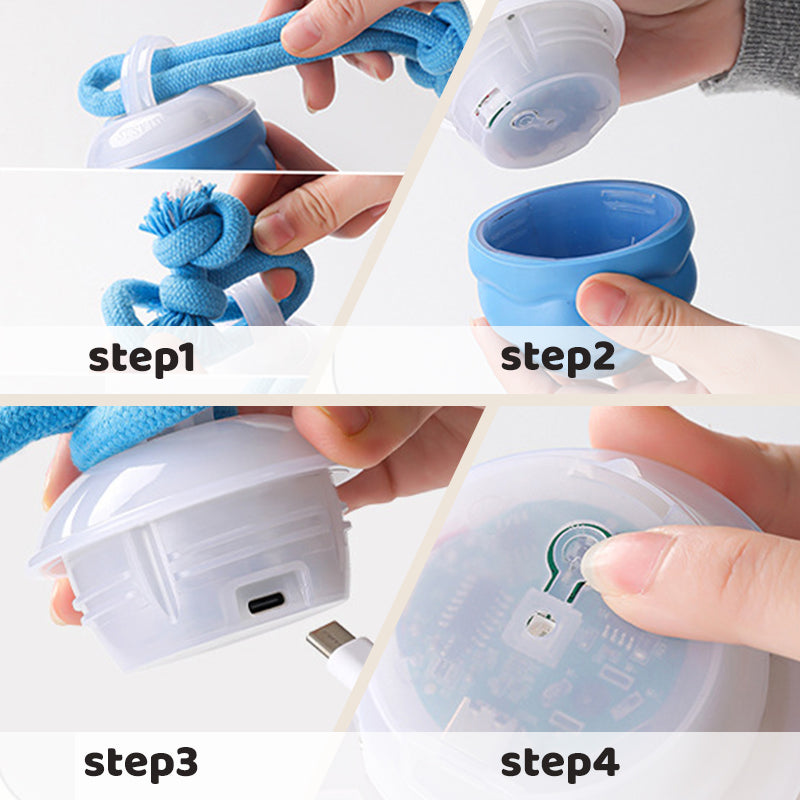 🐶Интерактивна електронна успокояваща топка за домашни любимци