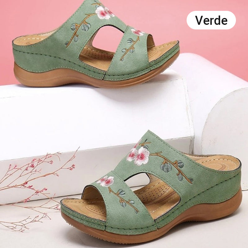 🏖️Удобни дамски чехли с отворени пръсти на платформи