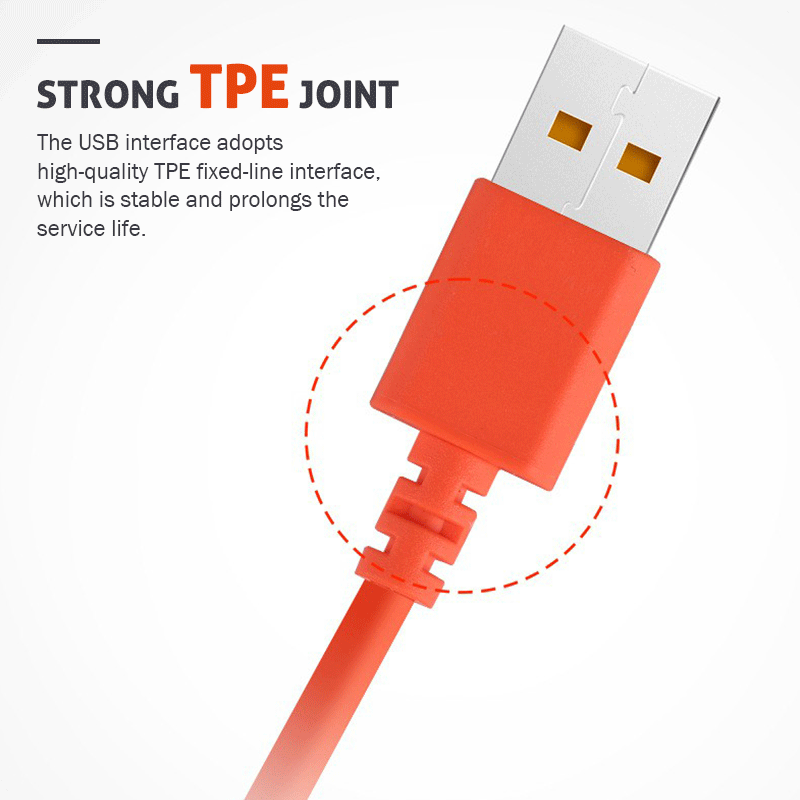 Забавен кабел за бързо зареждане със подскачащо куче