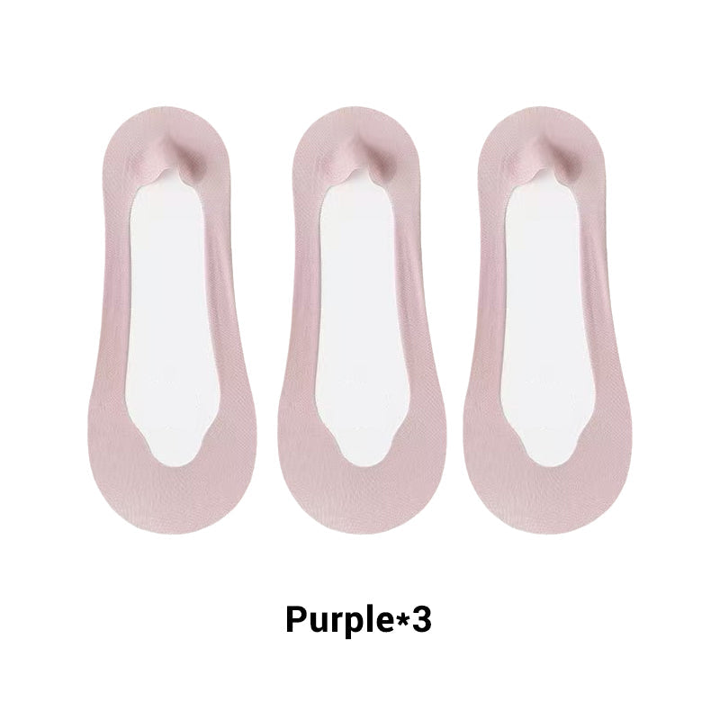 🔥Лятна разпродажба 🔥 Дамски прозрачни мрежести чорапи с ниско деколте и невидима мрежа