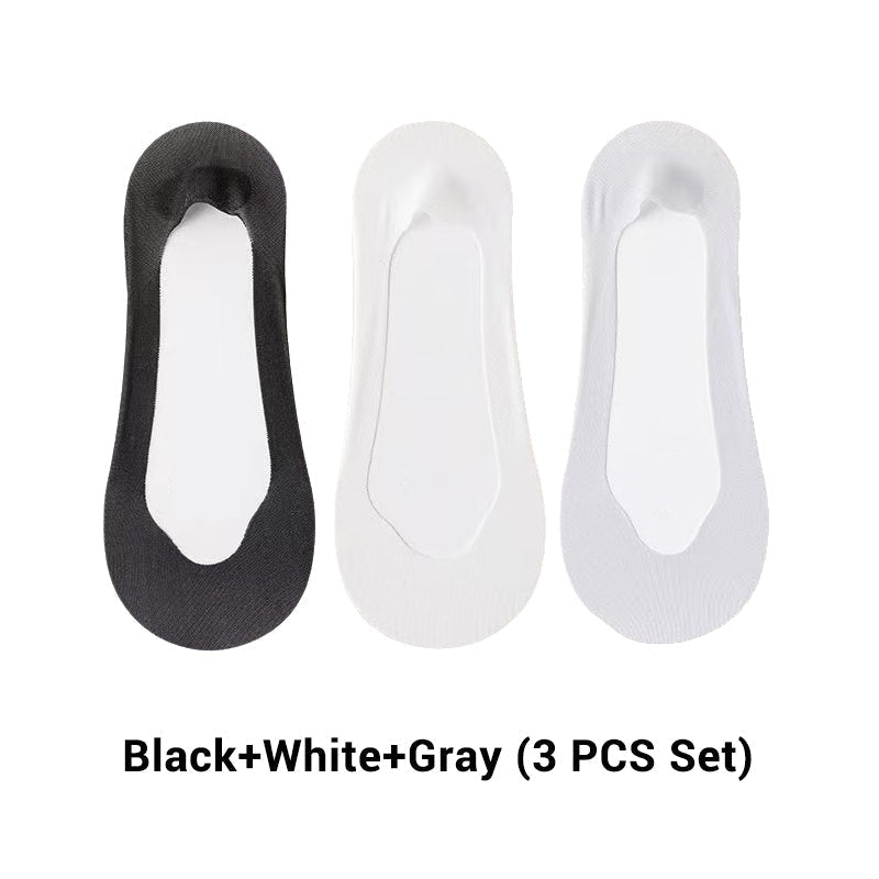 🔥Лятна разпродажба 🔥 Дамски прозрачни мрежести чорапи с ниско деколте и невидима мрежа