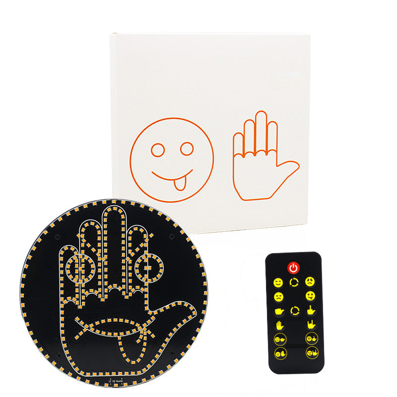 Израз и жест LED табло светлина за задния прозорец на колата