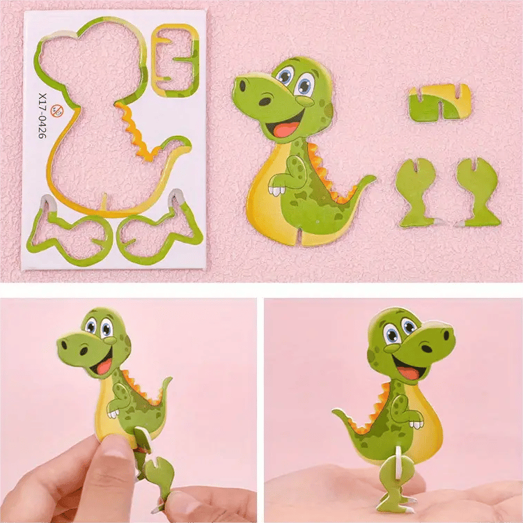 🎁Ostatni dzień promocji - 50% zniżki🔥Edukacyjne puzzle 3D z kreskówek z 2025 roku
