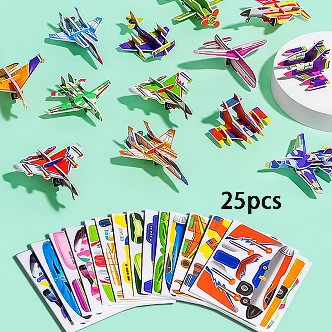 🎁Ostatni dzień promocji - 50% zniżki🔥Edukacyjne puzzle 3D z kreskówek z 2025 roku