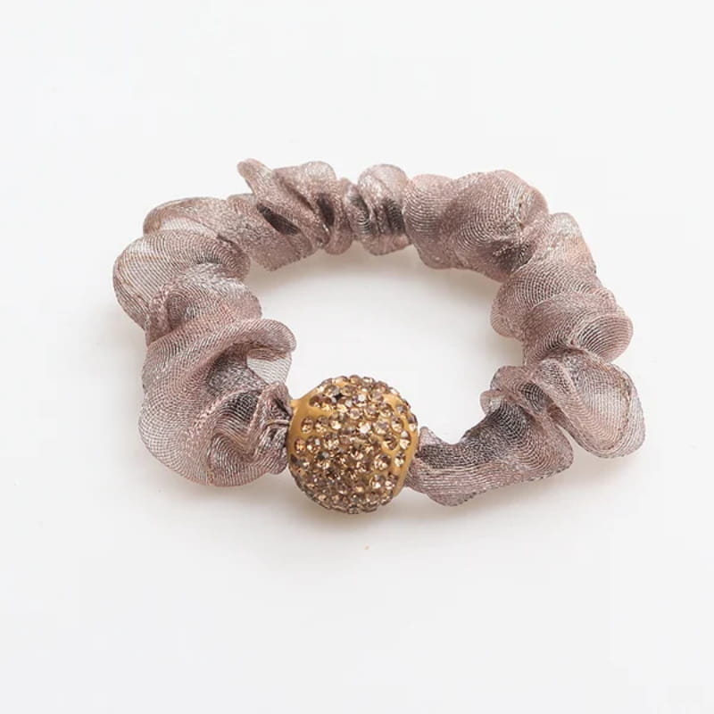 🔥✨Купете 1, вземете 2 безплатно💕Елегантни ленти за коса с кристална мрежа