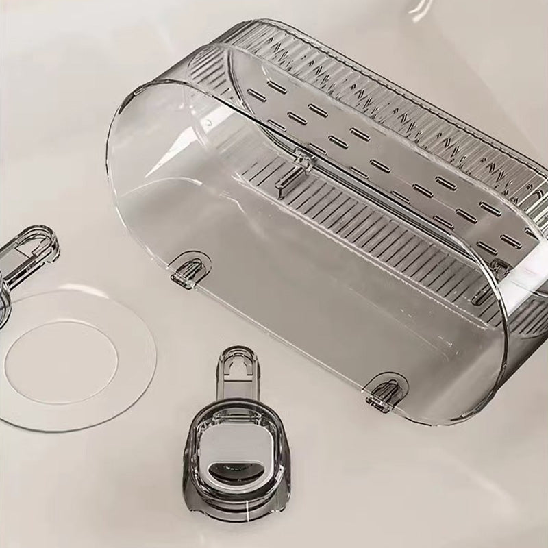 Революционен стенен органайзер с вендузи – Перфектен ред в кухнята и банята! 🏠✨