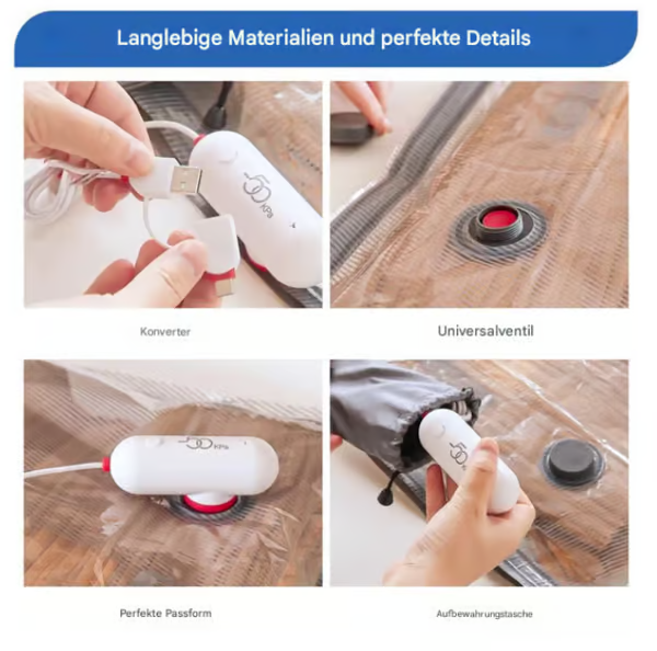 🔥 USB електрическа вакуумна компресионна торбичка