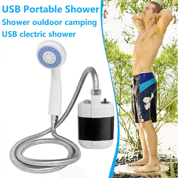 🚿USB преносим външен душ Количество