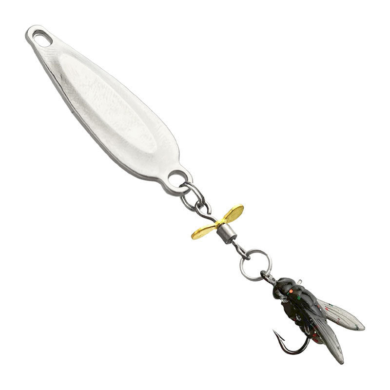 🎣🐟 Metalowa przynęta wędkarska z śmigłem do połowu ryb