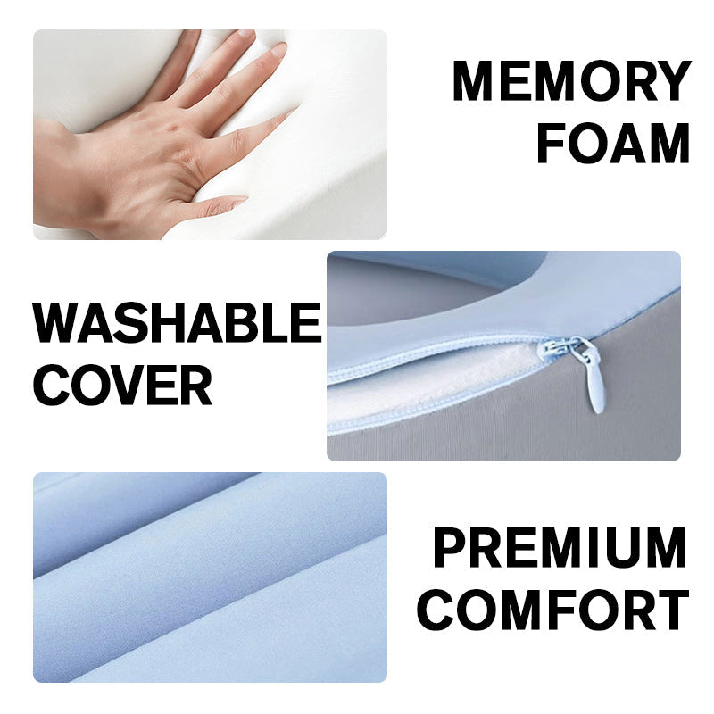 😴U-образна възглавница за врата от мемори пяна