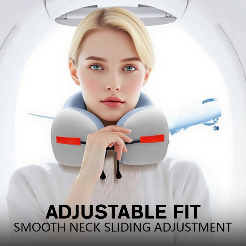 😴U-образна възглавница за врата от мемори пяна