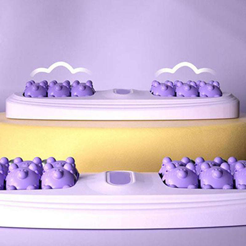 💜🦶 Преносим двоен масажор за крака - релаксация навсякъде и по всяко време