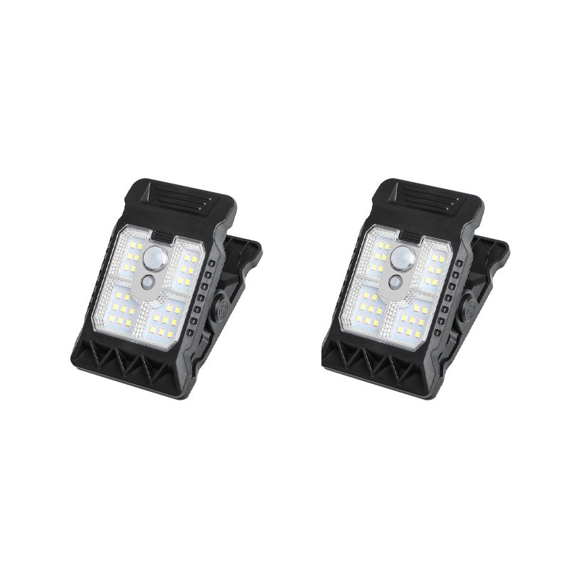 💡 Zewnętrzna lampa solarna z klipsem i czujnikiem ruchu 🔥Kup 2 sztuki, a 1 dostaniesz gratis