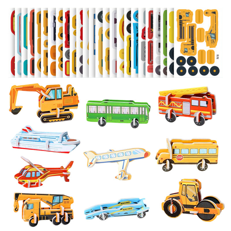 🎨3D образователни пъзели за деца