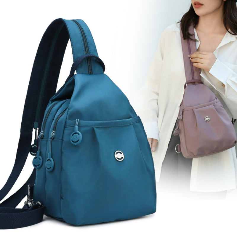 ✨Plecak z wieloma kieszeniami, który można przekształcić w torbę crossbody