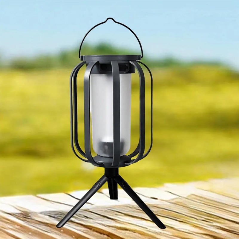 Zewnętrzna lampa solarna kempingowa o klasie ochrony IPX65