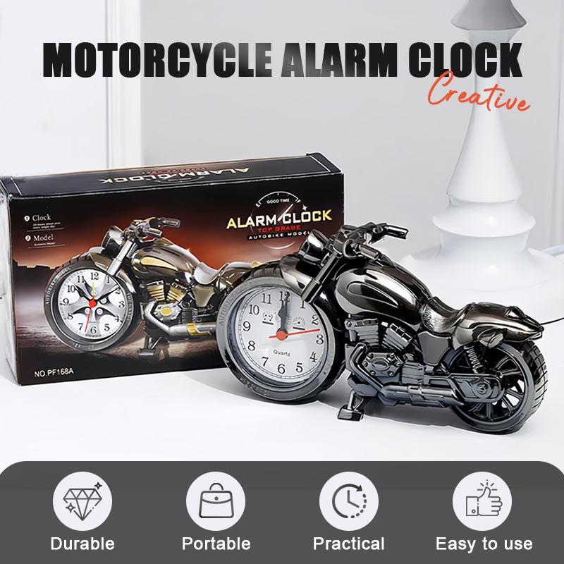 ⏰ Креативен будилник за мотоциклет 🏍️🎁
